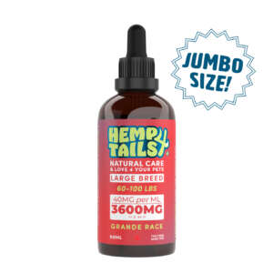 JUMBO Large Breed (60-100lbs) – 3600mg – 90ml