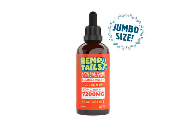 JUMBO X-Large Breed (100lbs & UP) – 7200mg – 90ml